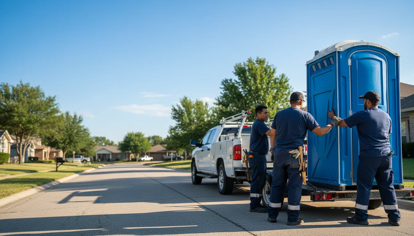 Portable Toilet Rental in Doddridge, AR near me